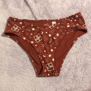 AERIE high cut bikini bottoms NEVER WORN medium